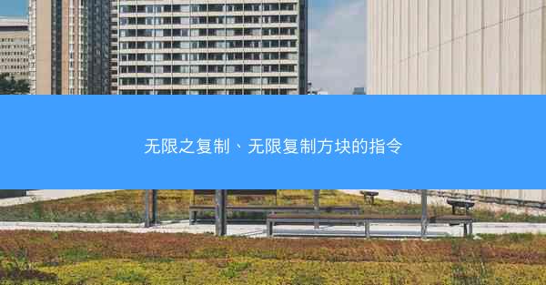 无限之复制、无限复制方块的指令
